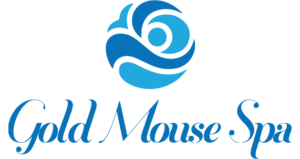 Gold mouse spa logo